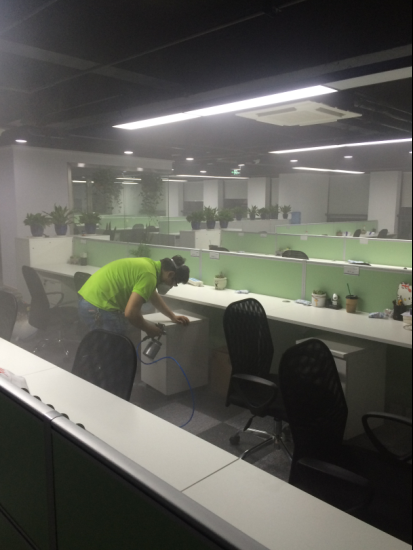 近江時(shí)代大廈某公司甲醛治理