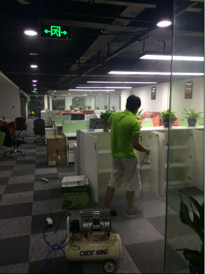 近江時(shí)代大廈某公司甲醛治理